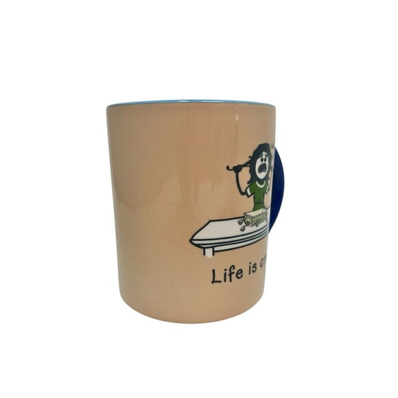 Life Is Crap Mug Out Of Chocolate!?! Funny Sarcastic Coffee Cup Tea - Picture 4 of 10